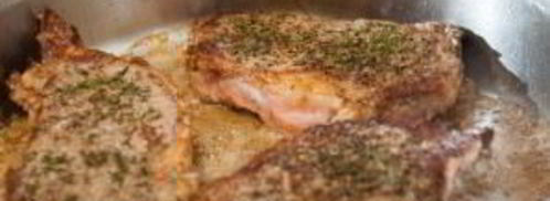 стейк из говядины на сковороде. Шаг 6