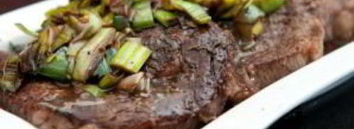 стейк из говядины на сковороде. Шаг 10