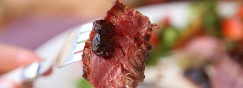 стейк из говядины с классическим винным соусом. Шаг 13