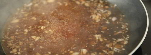 стейк из говядины с классическим винным соусом. Шаг 6