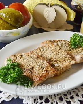 Стейк из индейки на сковороде