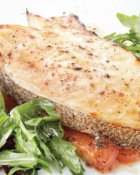 Стейк из палтуса