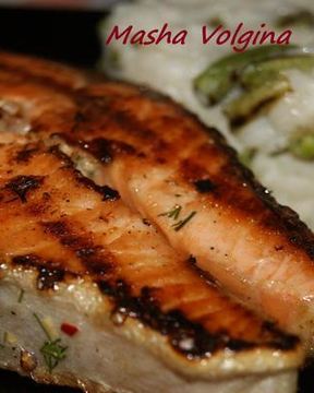 Стейк из семги на гриле