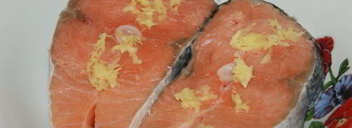 стейк из семги на гриле. Шаг 2