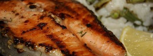 стейк из семги на гриле. Шаг 6