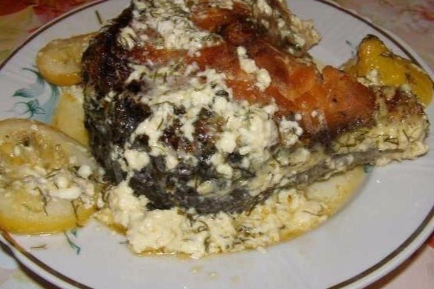 Рецепт стейк из семги в духовке запеченный