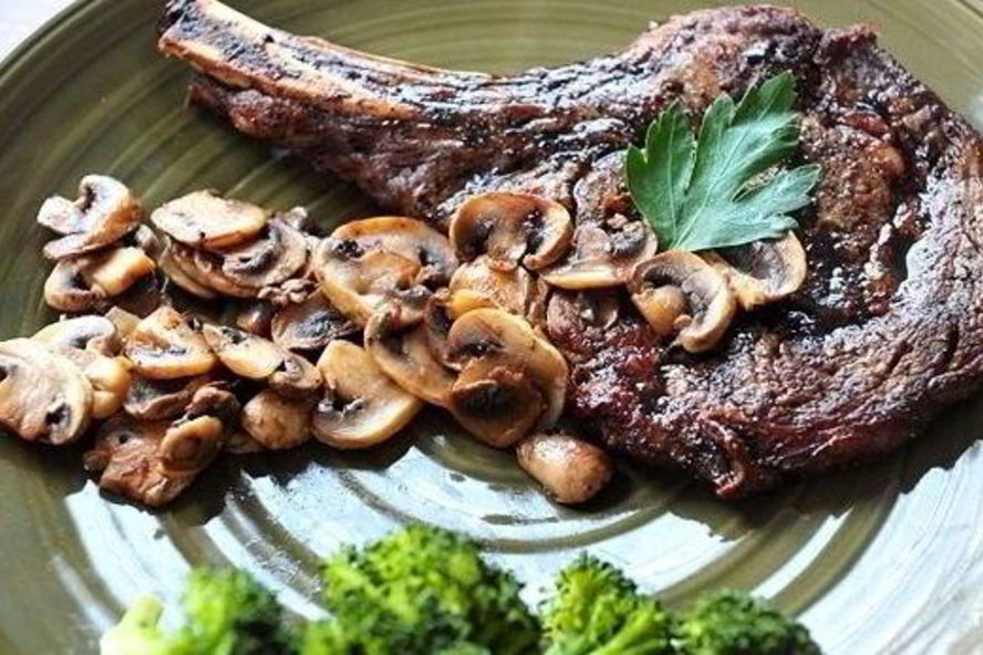 Рецепт стейк на кости