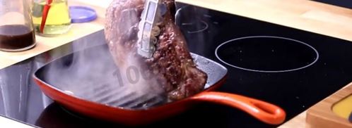 стейк рибай на сковороде. Шаг 11