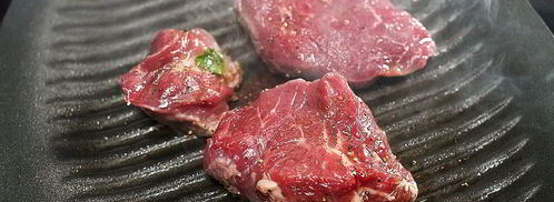 стейк с мятой и бальзамическим уксусом. Шаг 5