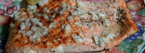 стейк семги на вермут-маринаде. Шаг 4