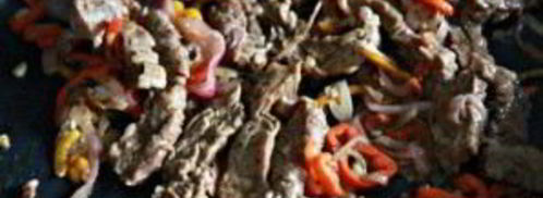 стейк со сладким картофелем и соусом из петрушки. Шаг 4