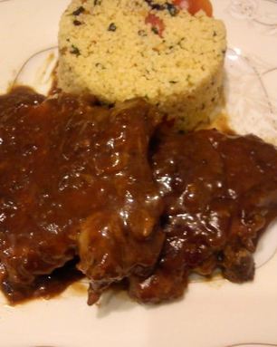 Стейки с мадерой