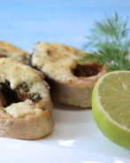 Запеченные стейки горбуши