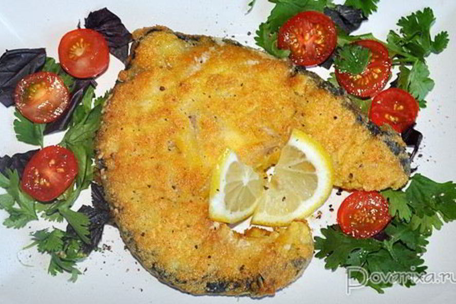 Рецепт жареные стейки акулы