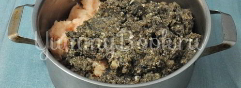 куриные тефтели с грибами. Шаг 3