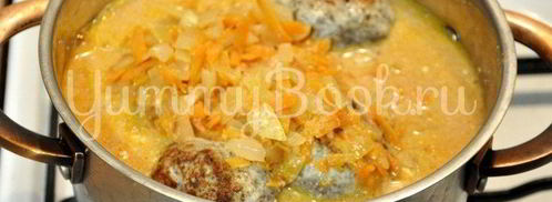 куриные тефтели с грибами. Шаг 10