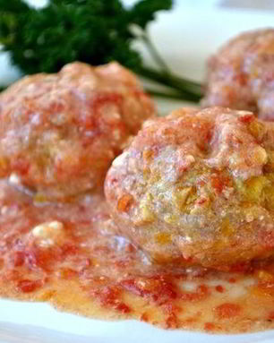 Мясные тефтели с тыквой