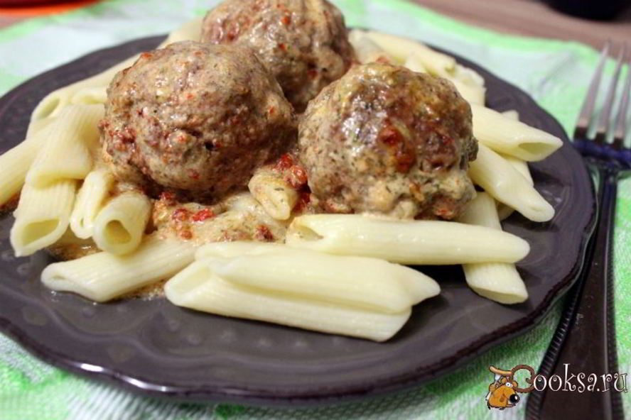 Рецепт мясные тефтели в соусе со сладким перцем