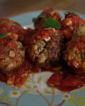Мясные тефтельки в томатном соусе