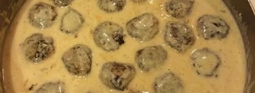 нежные тефтели в сливочном соусе. Шаг 7