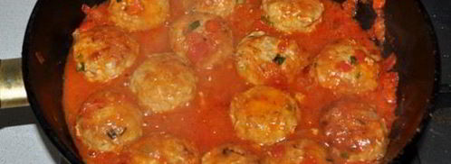 острые тефтельки в томатном соусе. Шаг 7