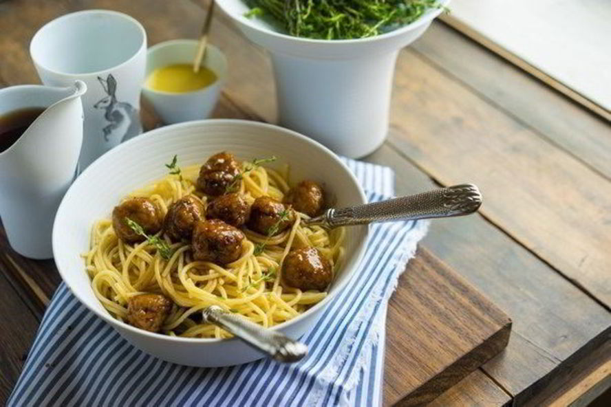 Рецепт плотные тефтели с соусом терияки