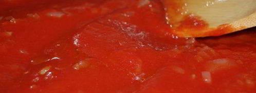 спагетти с паровыми тефтельками под томатным соусом. Шаг 4