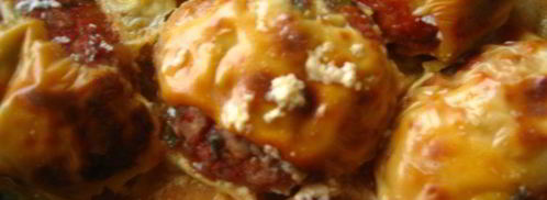 свекольно-мясные тефтели с грибной начинкой. Шаг 7