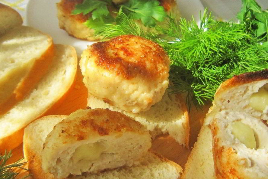 Рецепт тефтели из курятины с моцареллой