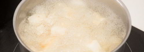 тефтели из утки с пюре из корня сельдерея и яблочным соусом. Шаг 2