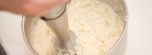 тефтели из утки с пюре из корня сельдерея и яблочным соусом. Шаг 3