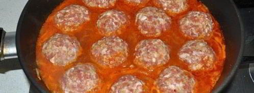 тефтели с булгуром в сливочно-томатном соусе. Шаг 6