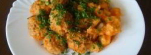 тефтели с картошкой в мультиварке. Шаг 7