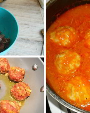 Тефтели с начинкой