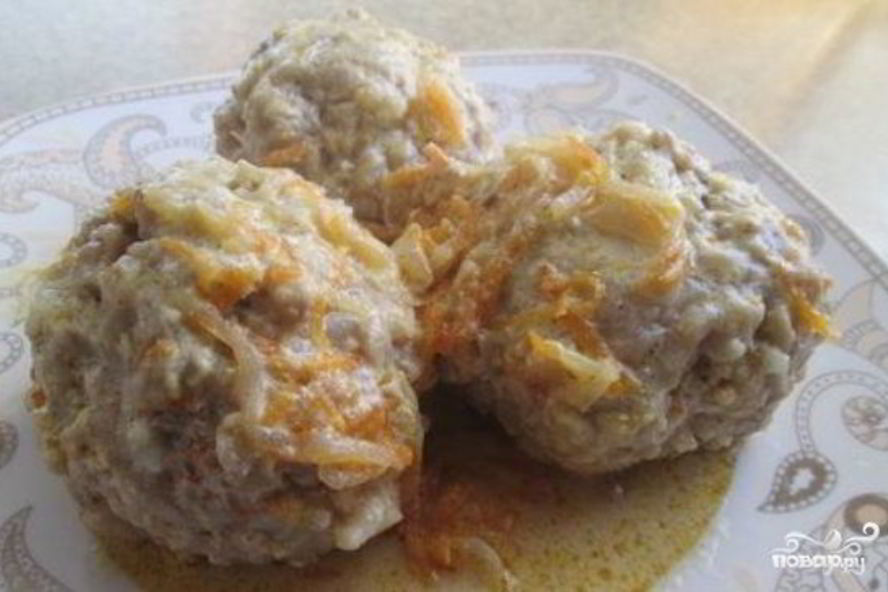 Рецепт тефтели с овощами