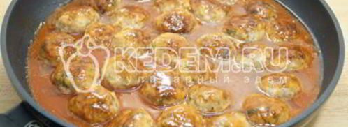 тефтели с подливкой. Шаг 6