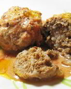 Тефтели с рисом и грибами