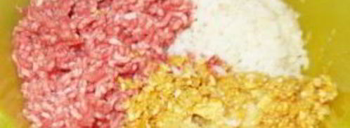 тефтели с рисом и грибами. Шаг 2