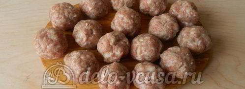 тефтели с рисом в мультиварке. Шаг 5