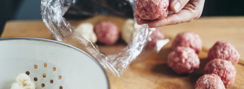 тефтели с цветной капустой в сливочно-томатном соусе. Шаг 4