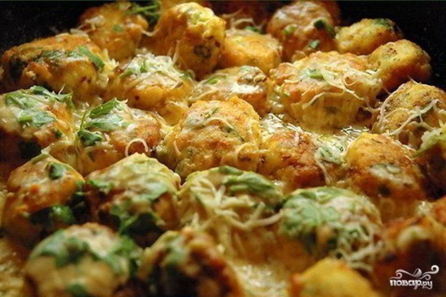 Рецепт тефтели со сливками в духовке