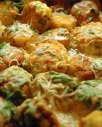 Тефтели со сливками в духовке