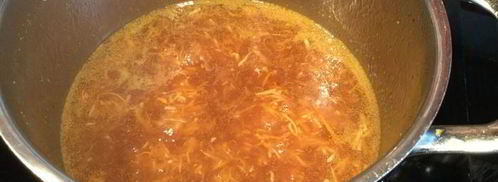 тефтели в апельсиновом соусе. Шаг 6