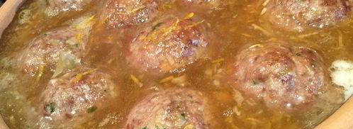 тефтели в апельсиновом соусе. Шаг 8