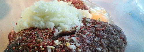 тефтели в беконе с начинкой из моцареллы. Шаг 2