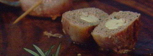 тефтели в беконе с начинкой из моцареллы. Шаг 9