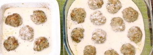 тефтели в духовке в сметанном соусе. Шаг 10