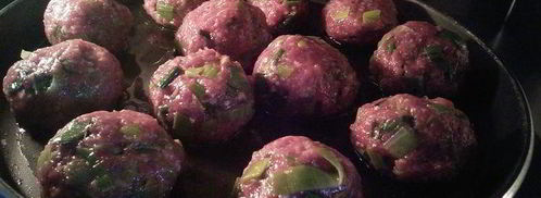 тефтели в гнездах из спагетти. Шаг 4