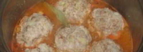 тефтели в кастрюле. Шаг 3