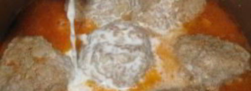 тефтели в кастрюле. Шаг 4